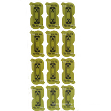 Вырубной Зеленый Круглый Логотип Печать Наклейки/Стикер Стены/Бумажный Стикер